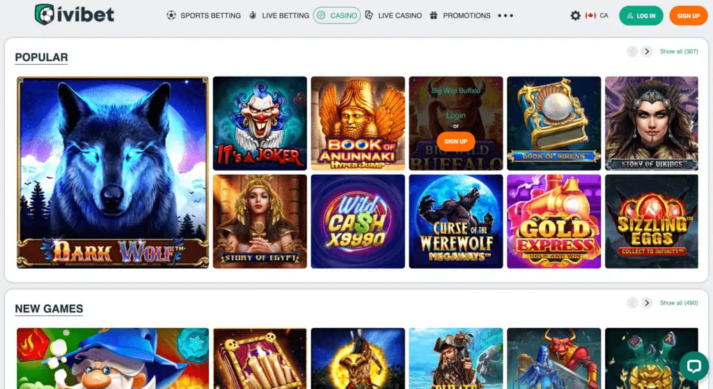 Ivibet Casino Slots