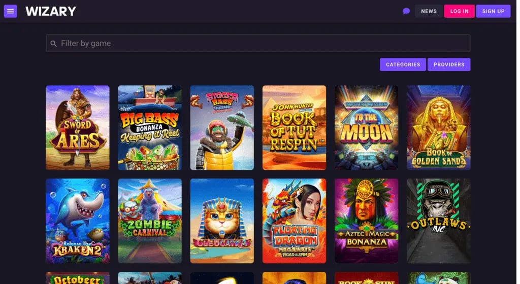 Wizary Casino Slots