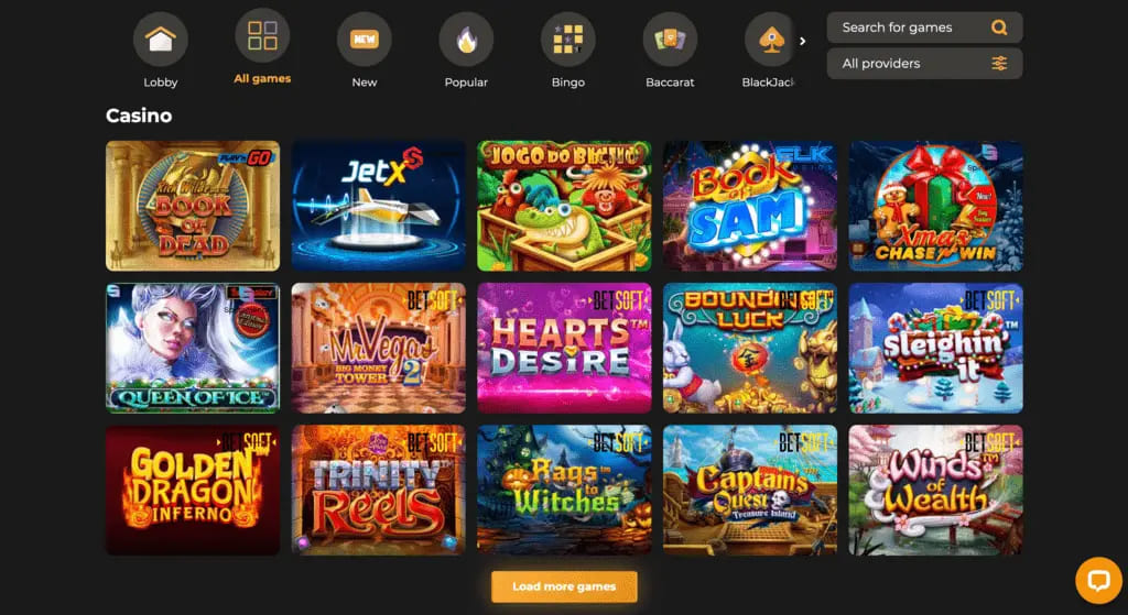 BiamoBet Casino Slots