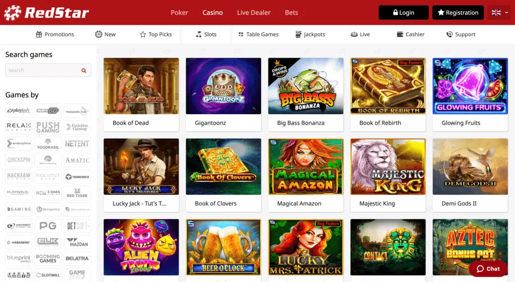 Red Star Casino Slots