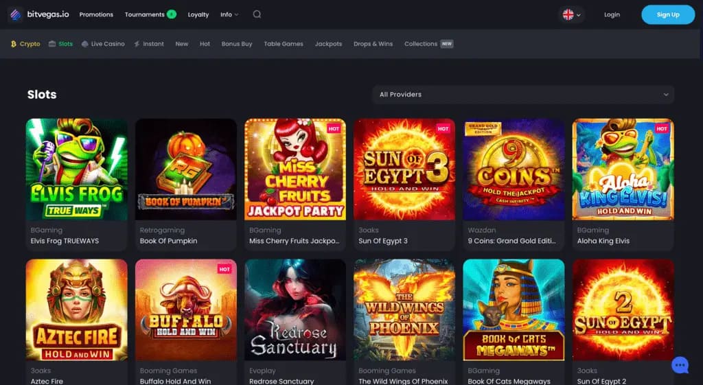 BitVegas Casino Slots