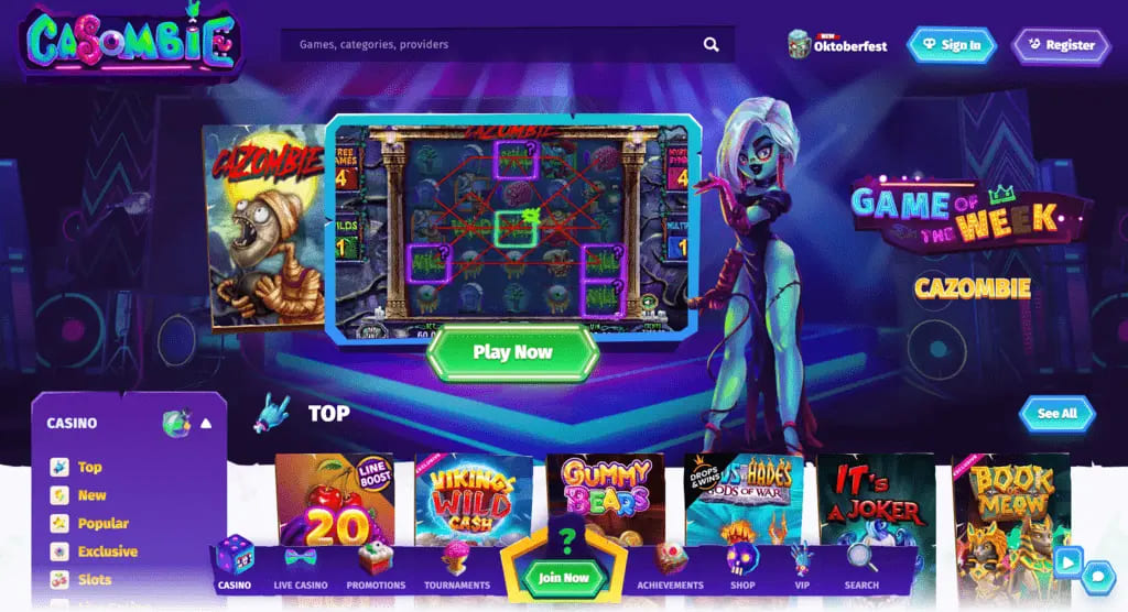 Casombie Casino Slots