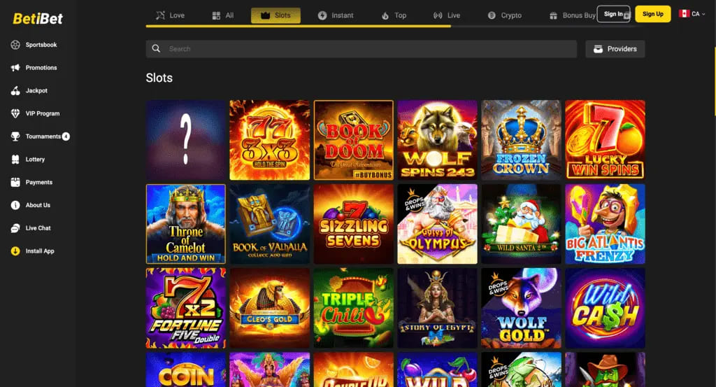 BetiBet Casino Slots