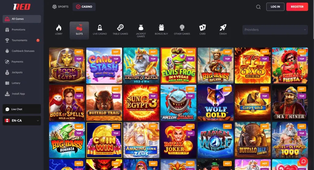 1Red Casino Slots