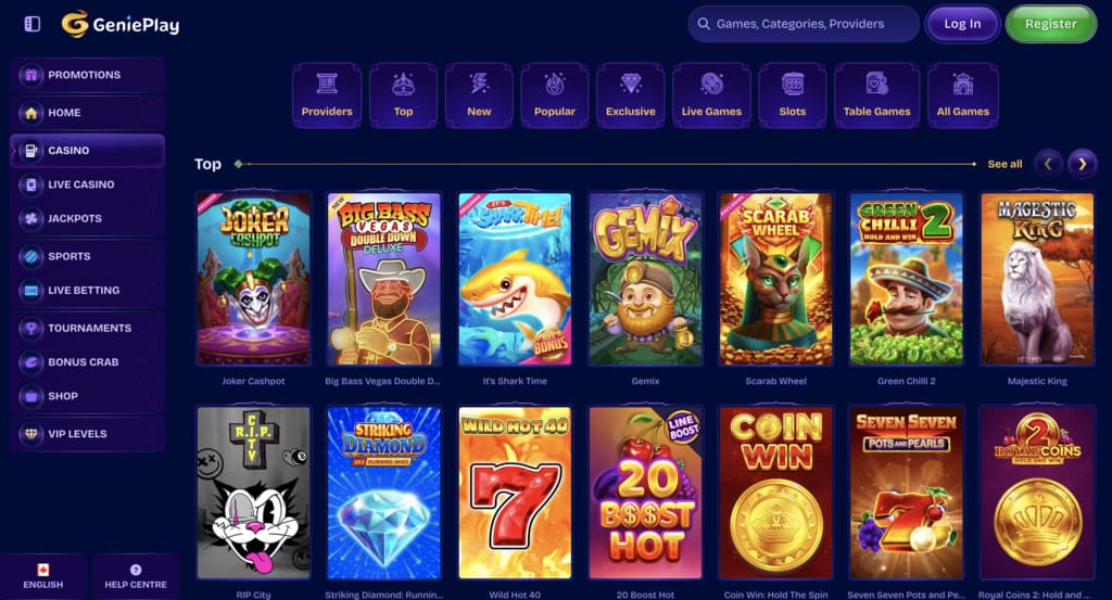 GeniePlay Casino Slots