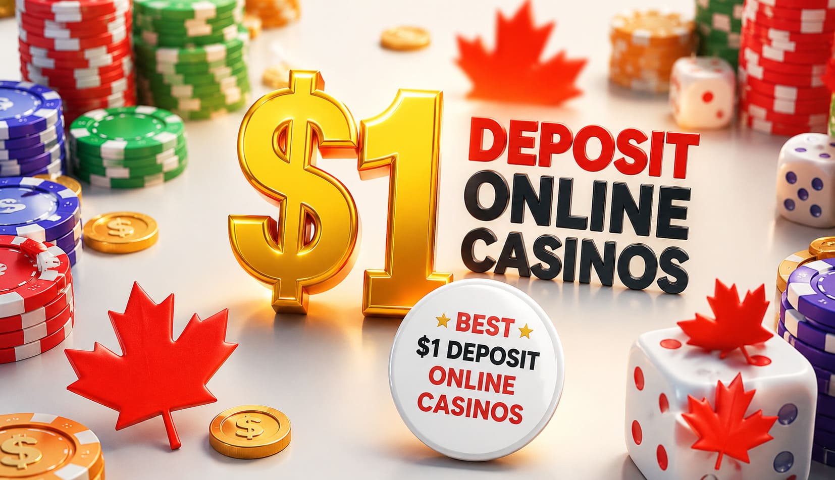 Best $1 Deposit Online Casinos in Canada