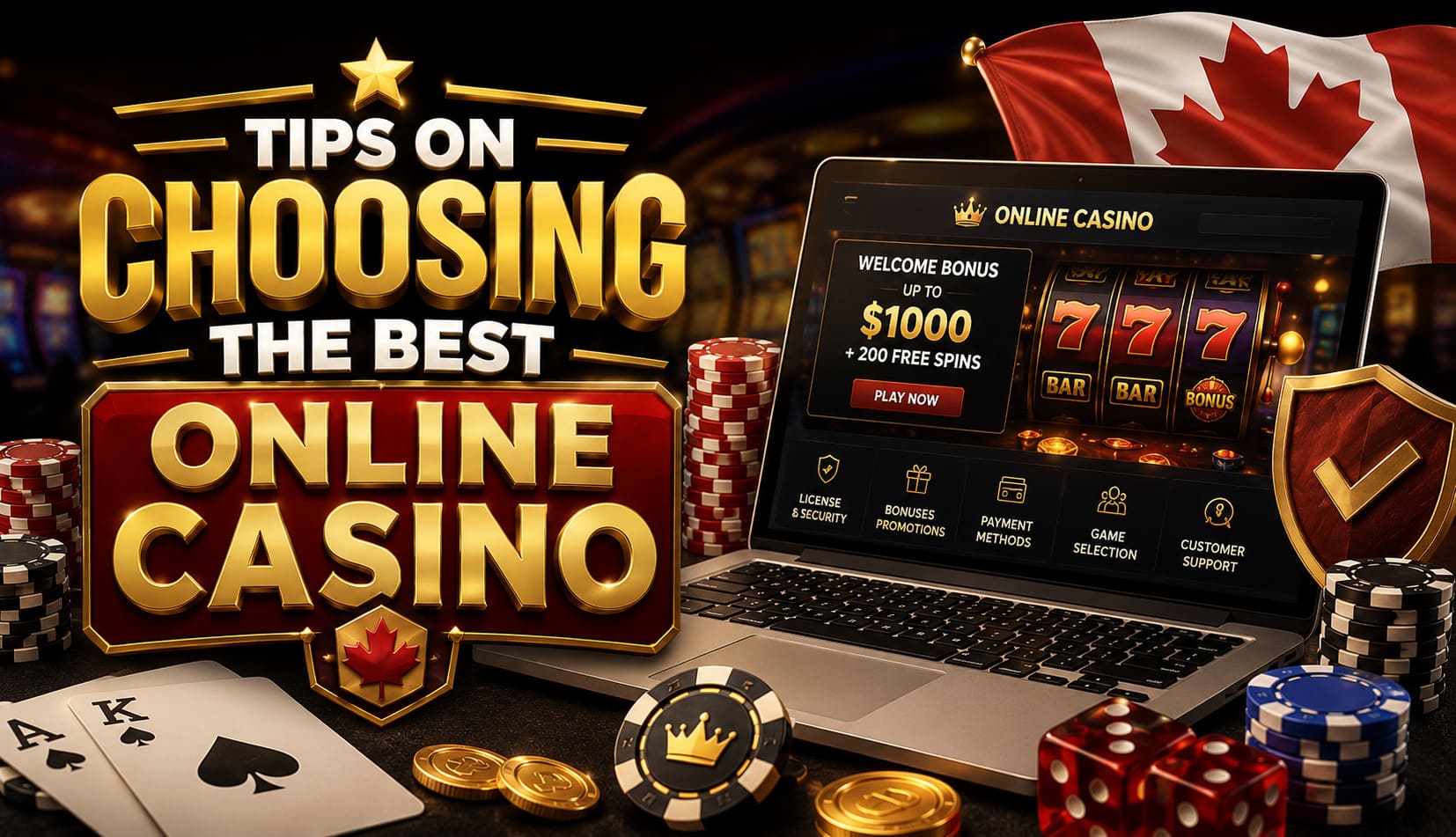 Tips on Choosing the Best Online Casino in Canada