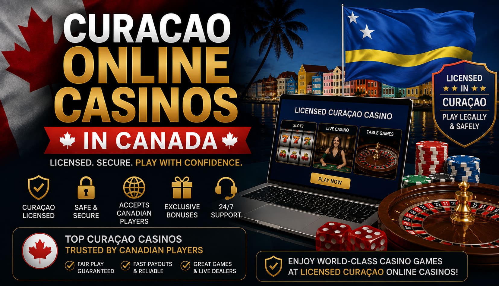 Curacao Online Casinos in Canada