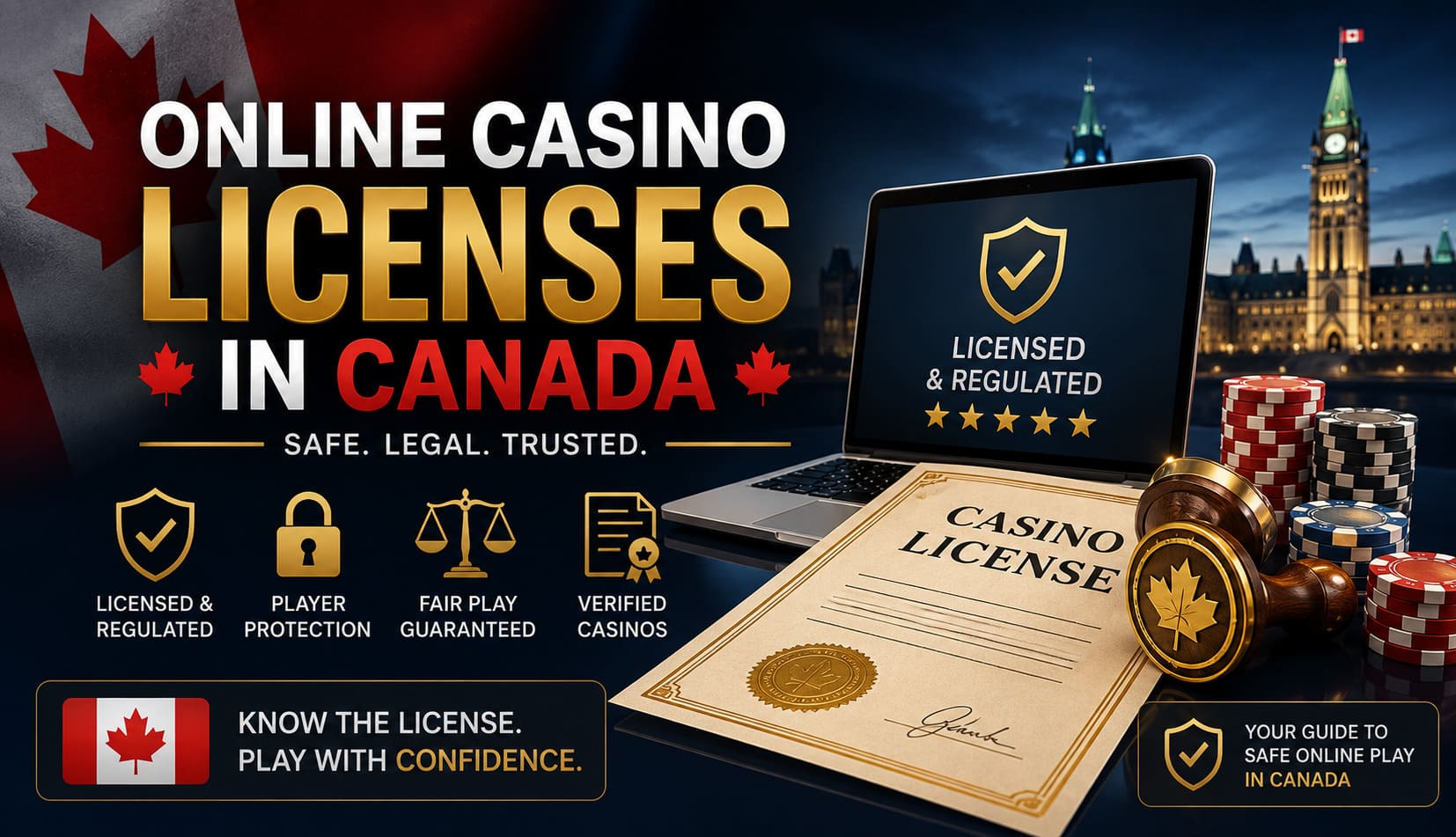 Online Casino Licenses in Canada