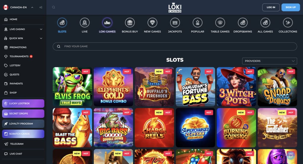 Loki Casino Slots